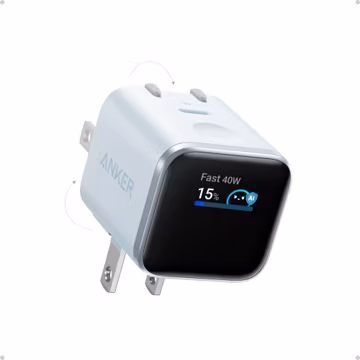 Anker Nano Smart Display Charger, 45W Max Fast Charger USB C for iPhone 17