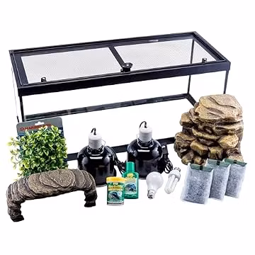 Tetra 20 Gallon Deluxe Aquarium Kit for Aquatic Turtles