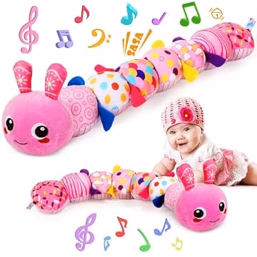 Baby Sensory Caterpillar Toys for 0-6 6-12 Months