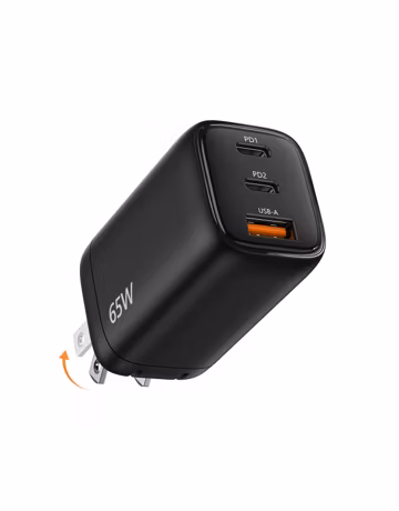 TECKNET 65W USB C Charger, Type C Chargers Fast Charging Block Multi Port