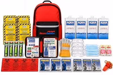 Ready America 70380, 4-Person 3-Day Emergency Backpack