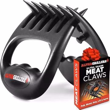 Alpha Grillers Meat Shredder Claws BBQ Pulled Pork Bear Claws for Shredding