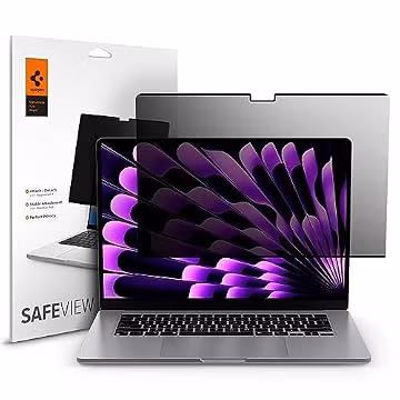 Spigen SafeView Screen Protector for MacBook Air 15" M2-M5 (2022-2026)