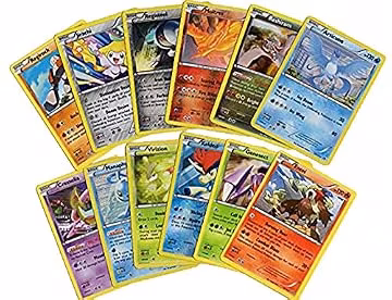 Legendary & Mythical Pokemon 12 Cards Lot - Includes Rares & Holos - Collection Bundle Gift Set