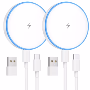 MagSafe Charger 2 Pack Magnetic Wireless Charger Fast Charging Pad