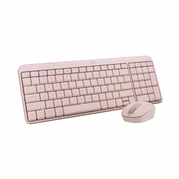 Logitech MK250 Compact Bluetooth Wireless Keyboard and Mouse Combo - Rose