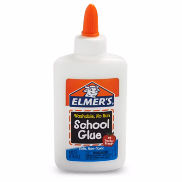 Elmer's Liquid School Glue, Washable, Safe and Nontoxic, 4oz, 1 Count - Back to School Supplies