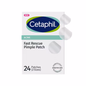 Cetaphil Acne Patches Salicylic Acid & CICA, Sensitive Skin Care, 24 ct