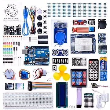 ELEGOO UNO R3 Project Most Complete Starter Kit, Compatible with Arduino