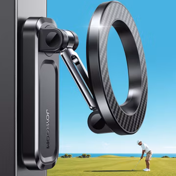 Upgraded Magnetic Golf Cart Phone Holder ,360° Rotatable Golf Accessories