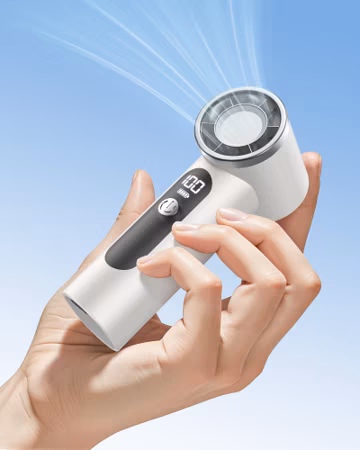 AGEYOU Portable Handheld Fan,4000mAh Rechargeable Turbo Personal Mini Fan,Pocket Design for Travel,Concerts,Sports Games,Camping,Hiking,Best Gifts for Women in Summer