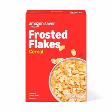Amazon Saver, Frosted Flakes, Frosted Flakes Cereal, 13.5 Oz