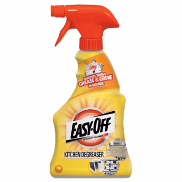 Easy Off Specialty Kitchen Degreaser Cleaner, Clear, Lemon, 16 Fl Oz