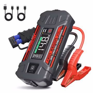 LOKITHOR J401 2500A 12V Car Battery Jump Starter for 8.5L Gas/6.5L Diesel