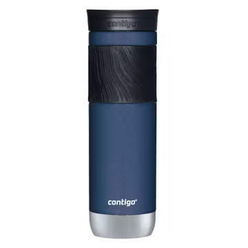 Contigo Byron 2.0 Stainless Steel Travel Mug with Snapseal Lid and Grip, 24oz, Midnight Berry, BPA Free and Leak Proof