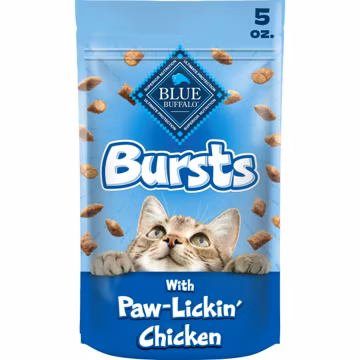 Blue Buffalo Bursts Chicken Crunchy & Creamy Cat Treats, 5 oz