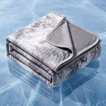 Topcee Cooling Blanket Throw 50"x70" for Hot Sleepers