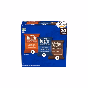 Kettle Brand Potato Chips Variety Pack, 1 Oz, 20 Ct