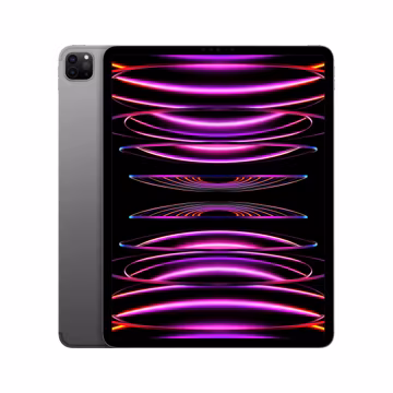 Apple iPad Pro (6th Generation, 12.9-inch, 2022), 512GB, Wi-Fi, Space Gray (Renewed Premium)