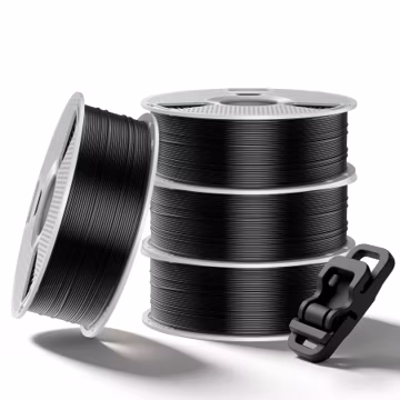 SUNLU Easy PA Nylon Filament 1.75mm, (4xBlack)