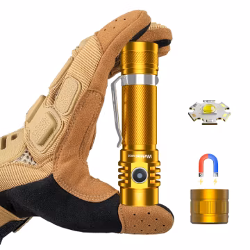 Wurkkos WK03 Pocket Flashlight Rechargeable,High Lumens LED Flashlight