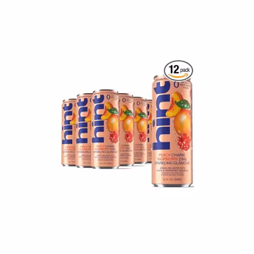 Hint Sparkling Water Zero Sugar 0 Calories - Peach Raspberry (12 pack)