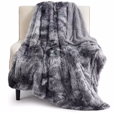 Bedsure GentleSoft Fluffy Fuzzy Faux Fur Throw Blanket for Couch, Soft Sherpa Fleece Cozy Gifts for Women, Plush Bed Blanket Room Decor for Men, Thick Warm Teen Gifts Winter Bedding